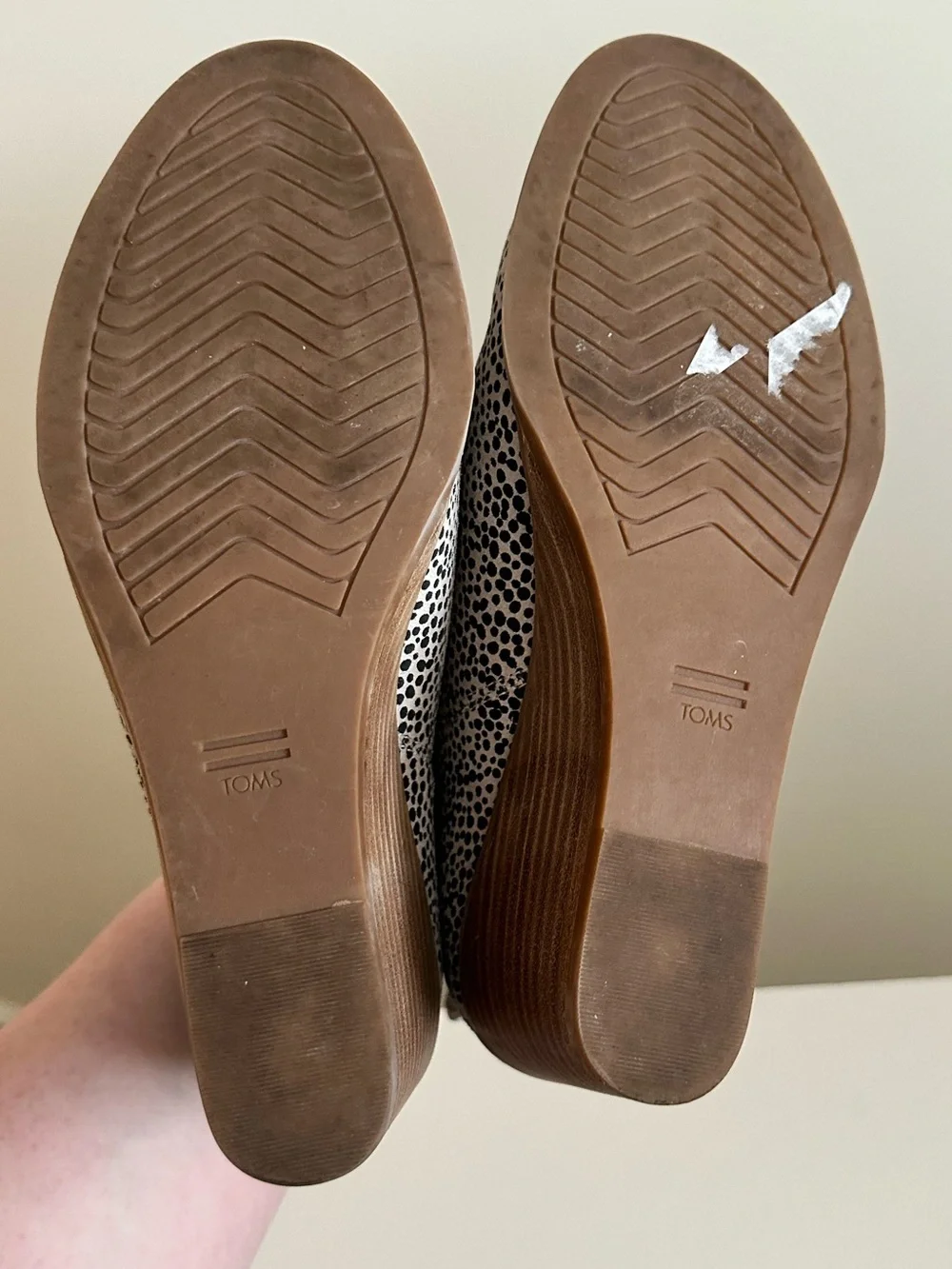 TOMS Kallie Wedge Booties Cheetah Print Suede - Picture 13 of 14